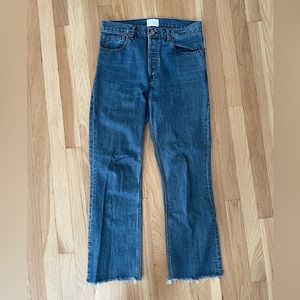 Dôen high waisted blue jeans, size 29